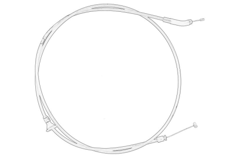 Piese Auto - Cablu capota motor potrivit FORD FIESTA, FIESTA VI 1.0-1.6D 06.08-01.18