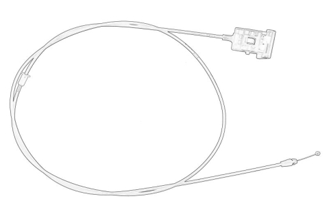 Piese Auto - Cablu capota motor potrivit FORD RANGER 2.0D-3.2D 04.11-