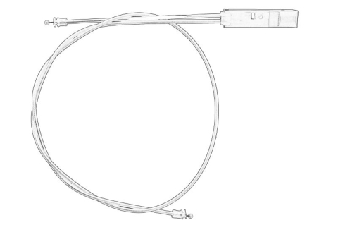 Piese Auto - Cablu capota motor potrivit MERCEDES E (W211) 1.8-6.2 03.02-12.08