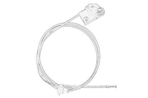 Piese Auto - Cablu capota motor potrivit MERCEDES SPRINTER 3,5-T (B907), SPRINTER 3,5-T (B907, B910), SPRINTER 3-T (B907), SPRINTER 3-T (B910, B907), SPRINTER 4-T (B907, B910) 2.0D-Electric 02.18-