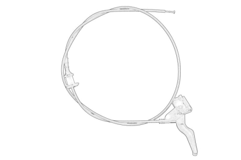 Caroserie - Cablu capota motor potrivit OPEL ASTRA H, ASTRA H CLASSIC, ASTRA H GTC, ASTRA H/KOMBI 1.2-2.0 01.04-