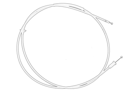 Caroserie - Cablu capota motor potrivit SEAT ALHAMBRA; VW SHARAN 1.4-2.8 09.95-12.22