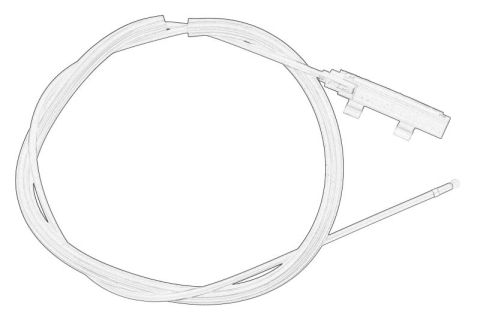 Caroserie - Cablu capota motor potrivit SEAT LEON 1.2-2.0D 05.05-08.13