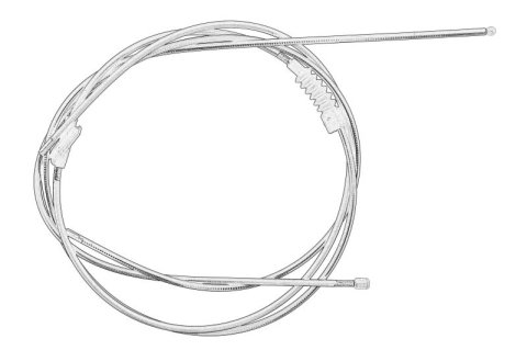 Caroserie - Cablu capota motor potrivit VOLVO XC60 I 2.0-3.2 05.08-12.17