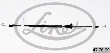 Cablu deblocare usi fata stanga/dreapta (L-467mm) potrivit VW BORA, BORA I, GOLF IV 08.97-12.13 [2]