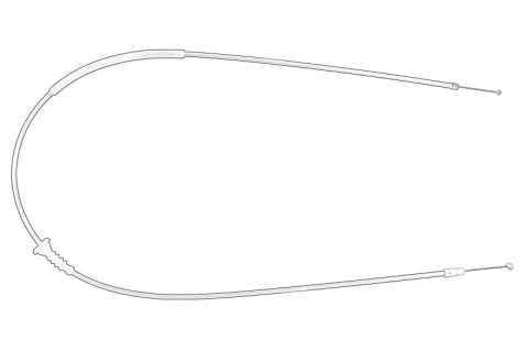 Caroserie - Cablu deschidere capota motor (partea pârghiei) potrivit MINI (R57), (R58), (R59), CLUBMAN (R55) 1.4-2.0D 08.07-06.15
