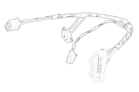 Piese Auto - Cablu electric pentru rezistenta de incalzire; pentru suflanta interioara potrivit NISSAN INTERSTAR; OPEL MOVANO A; RENAULT MASCOTT, MASTER II 1.9D-3.0D 12.97-