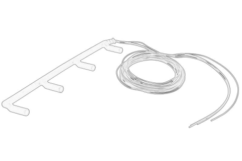 Piese Auto - Cablu electric potrivit AUDI A3; SEAT ALTEA, ALTEA XL, IBIZA IV, IBIZA IV SC, LEON, TOLEDO III; SKODA FABIA II, OCTAVIA II, ROOMSTER, SUPERB II; VW CADDY III 1.9D/2.0D 02.01-05.11