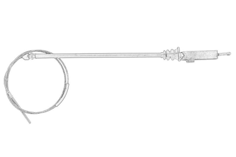 Piese Auto - Cablu frana mana Fata (2635mm) potrivit IVECO DAILY potrivit IVECO DAILY VI ELETTRICO-F1CGL411C 03.14-