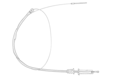 Piese Auto - Cablu frana mana Fata potrivit IVECO DAILY