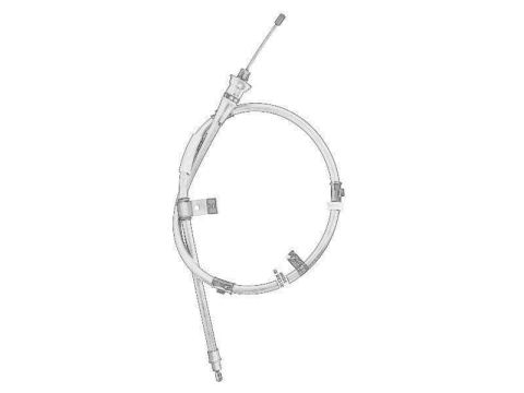 Piese Auto - Cablu frana mana Spate Dreapta (1128mm/1007mm, tip frana: disc) potrivit JEEP GRAND CHEROKEE II 2.7D-4.7 10.98-09.05