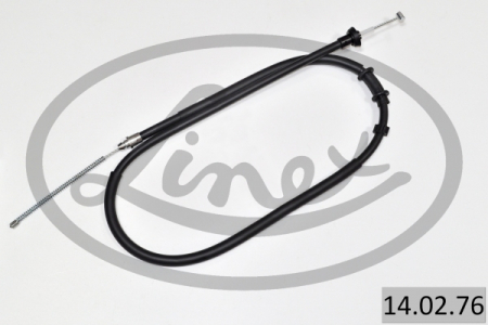 Cablu frana mana Spate Dreapta (1430mm/1202mm) potrivit FIAT 500, 500 C, PANDA, PANDA/HATCHBACK 0.9-1.4CNG 09.03- [1]