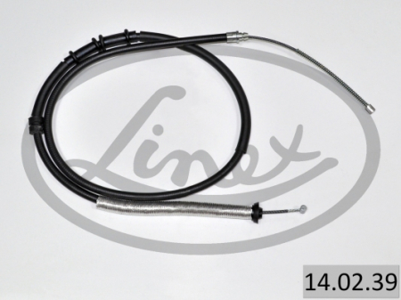 Cablu frana mana Spate Dreapta (1689mm/1388mm, tip frana: tambur) potrivit FIAT GRANDE PUNTO 1.3D/1.4 06.05-12.15 [1]
