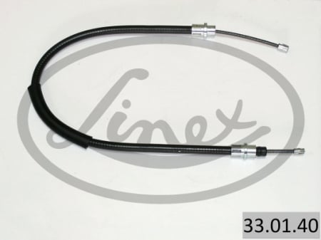 Cablu frana mana Spate Dreapta (642mm/495mm, tip frana: disc) potrivit PEUGEOT 406 1.6-3.0 11.95-10.04 [1]
