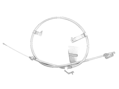 Piese Auto - Cablu frana mana Spate Dreapta potrivit ISUZU D-MAX I, D-MAX II 4JA1-TC-4JK1-TC 05.02-12.18