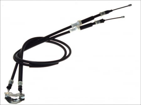 Franare - Cablu frana mana Spate Dreapta/Stanga (1253mm/1062mm/1253mm/1062mm, tip frana: tambur) potrivit OPEL ASTRA G, ASTRA G/KOMBI, ZAFIRA A 1.2-2.2 02.98-06.05