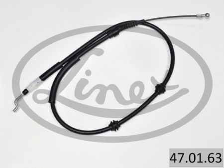 Cablu frana mana Spate Dreapta/Stanga (1297mm/1005mm) potrivit VW MULTIVAN T5, TRANSPORTER T5 1.9D-3.2 04.03-08.15 [1]
