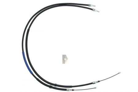 Franare - Cablu frana mana Spate Dreapta/Stanga (1440mm/1255mm/1295mm/1110mm) potrivit FORD FIESTA IV, FIESTA V, FUSION; MAZDA 2 1.0-1.8D 08.95-12.12