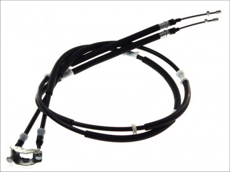 Franare - Cablu frana mana Spate Dreapta/Stanga (1592mm/1403mm/1403mm, tip frana: disc) potrivit OPEL ASTRA G, ASTRA G CLASSIC, ASTRA G/KOMBI 1.2-2.2D 02.98-12.09