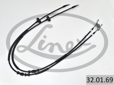 Cablu frana mana Spate Dreapta/Stanga (1680mm/1495mm/1495mm, tip frana: disc) potrivit OPEL ZAFIRA A 1.6-2.2D 04.99-06.05 [1]