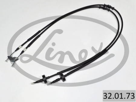 Franare - Cablu frana mana Spate Dreapta/Stanga (1680mm/1495mm/1495mm, tip frana: disc) potrivit OPEL ZAFIRA A 1.6-2.2D 04.99-06.05