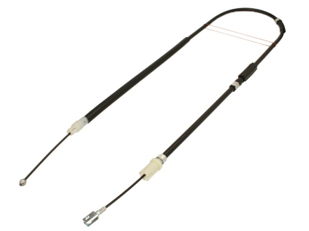 Franare - Cablu frana mana Spate Dreapta/Stanga (1706mm/1447mm, tip frana: disc) potrivit MERCEDES SPRINTER 3,5-T (B906), SPRINTER 3-T (B906), SPRINTER 4,6-T (B906) 1.8-3.5 04.01-