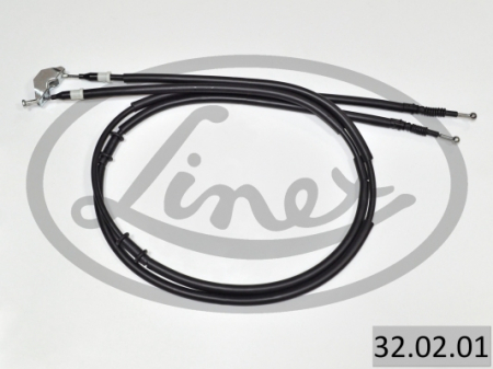 Cablu frana mana Spate Dreapta/Stanga (1735mm/1550mm/1760mm/1580mm, tip frana: disc) potrivit OPEL ASTRA H 1.3D-2.0 08.04-05.14 [1]
