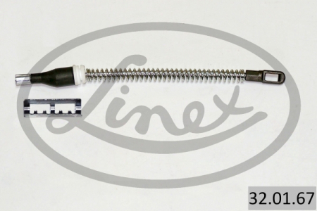 Cablu frana mana Spate Dreapta/Stanga (182mm) potrivit OPEL ASTRA G, ASTRA G CLASSIC, ASTRA G/KOMBI, ASTRA H, ASTRA H GTC, ZAFIRA A 1.2-2.2D 02.98-05.14 [2]