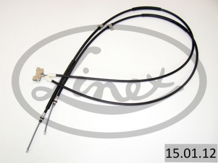 Cablu frana mana Spate Dreapta/Stanga (1930mm/1740mm/1875mm/1693mm) potrivit FORD FIESTA/HATCHBACK, FIESTA/MINIVAN 1.3/1.4/1.8D 02.96-08.03 [1]