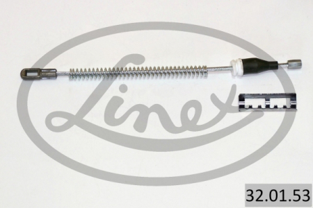 Cablu frana mana Spate Dreapta/Stanga (220mm, tip frana: tambur) potrivit OPEL CORSA C, CORSA C/HATCHBACK 1.0-1.8 09.00-06.12 [1]
