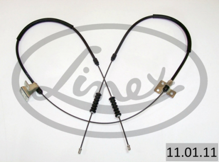 Cablu frana mana Spate Dreapta/Stanga (2483mm/658mm/680mm) potrivit FIAT 125, 132; FSO 125P, POLONEZ I, POLONEZ II 1.3-1.7 07.67-08.92 [1]