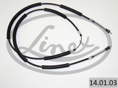 Cablu frana mana Spate Dreapta/Stanga (2675mm/1120mm/1120mm) potrivit FIAT SEICENTO / 600 0.9/1.1 11.97-01.10 [1]