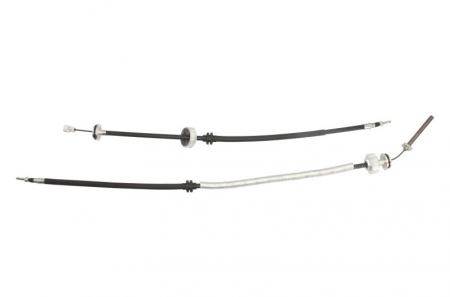 Franare - Cablu frana mana Spate Dreapta/Stanga (741mm/1001mm, tip frana: electric, set) potrivit RENAULT GRAND SCENIC II 1.5D-2.0D 04.04-06.09
