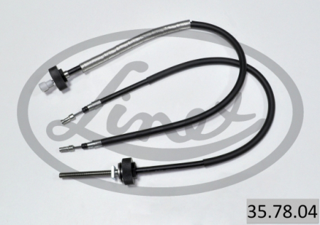 Cablu frana mana Spate Dreapta/Stanga (852mm/897mm, tip frana: electric, set) potrivit RENAULT LAGUNA II 1.6-3.0 03.01-12.07 [1]