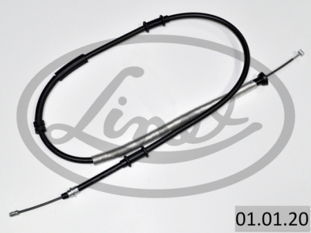 Franare - Cablu frana mana Spate Stanga (1641mm/1422mm) potrivit ABARTH PUNTO; ALFA ROMEO MITO; FIAT GRANDE PUNTO, PUNTO EVO 0.9-1.6D 07.08-