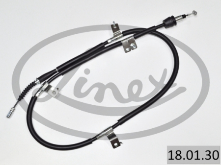 Cablu frana mana Spate Stanga (1675mm/1500mm) potrivit HYUNDAI I30 1.4-2.0D 10.07-11.11 [1]