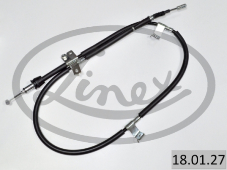 Cablu frana mana Spate Stanga (1715mm/1518mm) potrivit HYUNDAI ELANTRA IV, I30 1.4-2.0D 06.06-11.11 [1]