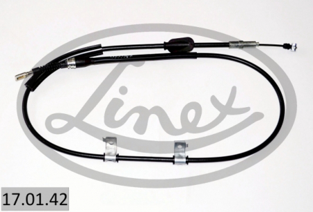 Cablu frana mana Spate Stanga (1721mm/1495mm, tip frana: disc) potrivit HONDA ACCORD VI 1.6-3.0 02.98-06.03 [1]
