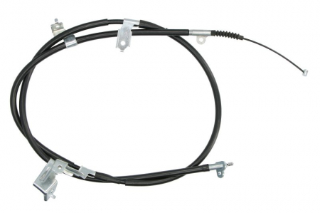 Franare - Cablu frana mana Spate Stanga (2440mm/2185mm) potrivit NISSAN NP300 NAVARA 2.5D/3.0D 07.05-
