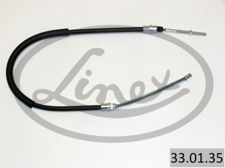 Cablu frana mana Spate Stanga (824mm/547mm, tip frana: tambur) potrivit PEUGEOT 406 1.6-3.0 11.95-10.04 [1]