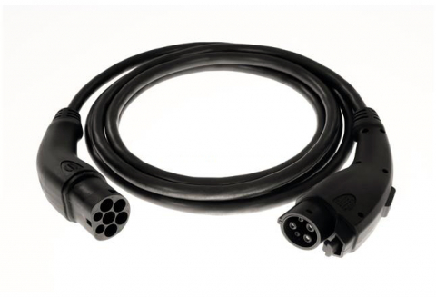 Cabluri - Cablu incarcator drept Harting, numar faze: 1, tip priză: 1, 7,5m, 7,4kW, 32A, 6mm², negru potrivit CADILLAC LYRIQ; CHEVROLET BOLT, SPARK, VOLT; CHRYSLER PACIFICA 1ET25-ZD 04.09-