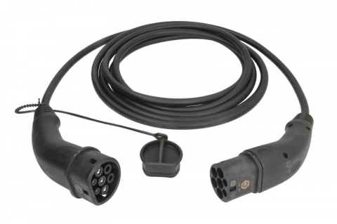 Cablu incarcator drept Harting, numar faze: 1, tip priză: 2, 5m, 7,4kW, 32A, 6mm², negru potrivit DS DS 3 / DS 3, DS 4 II, DS 7, DS 9; IVECO DAILY V, DAILY VI; MAN TGE 11117165-ZYA 10.83- [1]