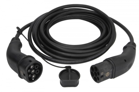 Cablu incarcator drept Harting, numar faze: 1, tip priză: 2, 7,5m, 7,4kW, 32A, 6mm², negru potrivit DS DS 3 / DS 3, DS 4 II, DS 7, DS 9; IVECO DAILY V, DAILY VI; MAN TGE 11117165-ZYA 10.83- [1]