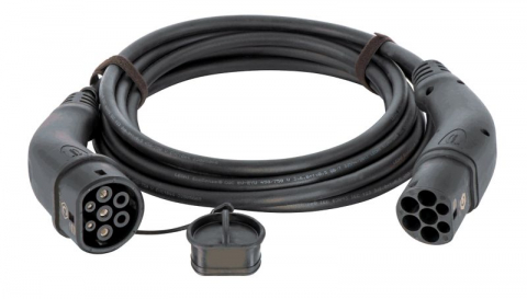 Cabluri - Cablu incarcator drept Harting, numar faze: 1, tip priză: 2, 7,5m, 7,4kW, 32A, 6mm², negru potrivit DS DS 3 / DS 3, DS 4 II, DS 7, DS 9; IVECO DAILY V, DAILY VI; MAN TGE 11117165-ZYA 10.83-