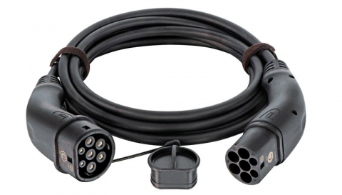 Cabluri - Cablu incarcator drept Harting, numar faze: 3, tip priză: 2, 5m, 11kW, 20A, 2,5mm², negru potrivit DS DS 3 / DS 3, DS 4 II, DS 7, DS 9; IVECO DAILY V, DAILY VI, E-WAY 11117165-ZYA 10.83-