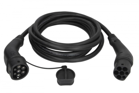 Cablu incarcator drept Harting, numar faze: 3, tip priză: 2, 5m, 22kW, 32A, 6mm², negru potrivit DS DS 3 / DS 3, DS 4 II, DS 7, DS 9; IVECO DAILY V, DAILY VI, E-WAY 11117165-ZYA 10.83- [1]