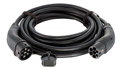 Cabluri - Cablu incarcator drept Harting, numar faze: 3, tip priză: 2, 5m, 22kW, 32A, 6mm², negru potrivit DS DS 3 / DS 3, DS 4 II, DS 7, DS 9; IVECO DAILY V, DAILY VI, E-WAY 11117165-ZYA 10.83-