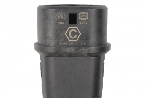 Cablu incarcator drept Harting, numar faze: 3, tip priză: 2, 7,5m, 11kW, 20A, 2,5mm², negru potrivit DS DS 3 / DS 3, DS 4 II, DS 7, DS 9; IVECO DAILY V, DAILY VI, E-WAY 11117165-ZYA 10.83- [3]