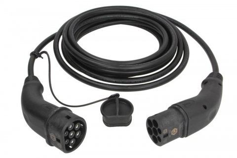 Cablu incarcator drept Harting, numar faze: 3, tip priză: 2, 7,5m, 11kW, 20A, 2,5mm², negru potrivit DS DS 3 / DS 3, DS 4 II, DS 7, DS 9; IVECO DAILY V, DAILY VI, E-WAY 11117165-ZYA 10.83- [1]