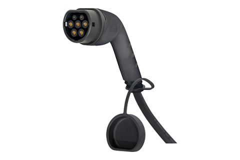 Cablu incarcator drept, numar faze: 3, tip priză: 2, 4m, 22kW, 32A, negru (cu capac; cu dopuri de protectie) potrivit DS DS 3 / DS 3, DS 4 II, DS 7, DS 9; IVECO DAILY V 11117165-ZYA 10.83- [2]
